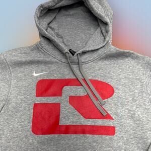 NIKE Men’s Large Gray Hoodie Sweatshirt